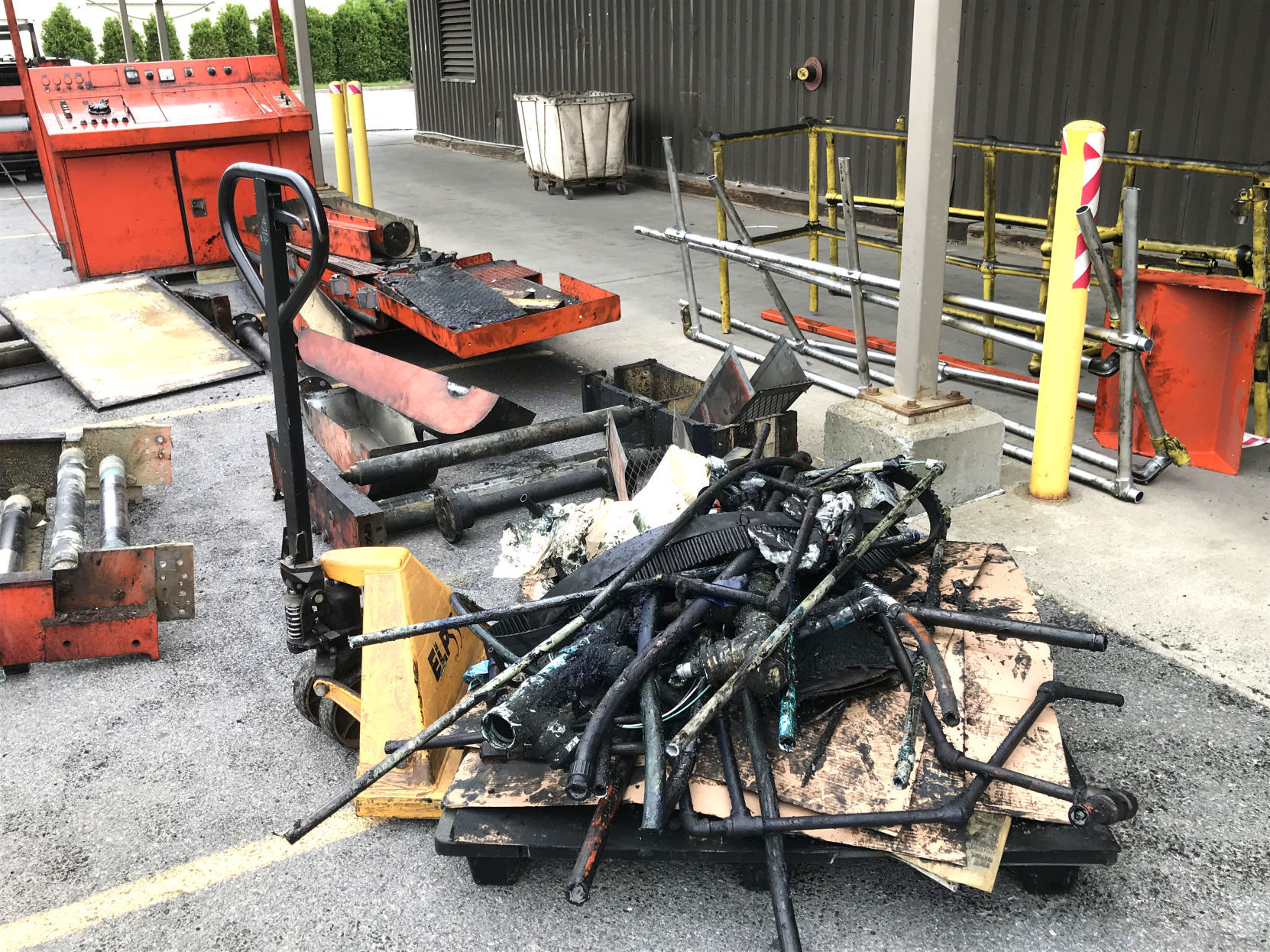 Press removal